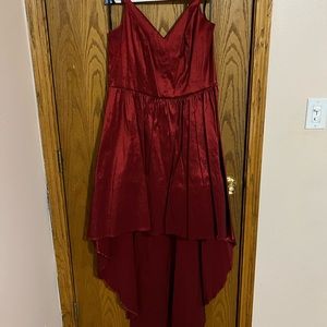 Red High Low Dress